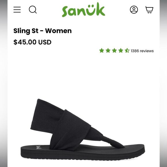 Sanuk Dark Brown Sling St Sandals sz 6 Yoga Beach Casual Boho Festival Vacation - Picture 6 of 10